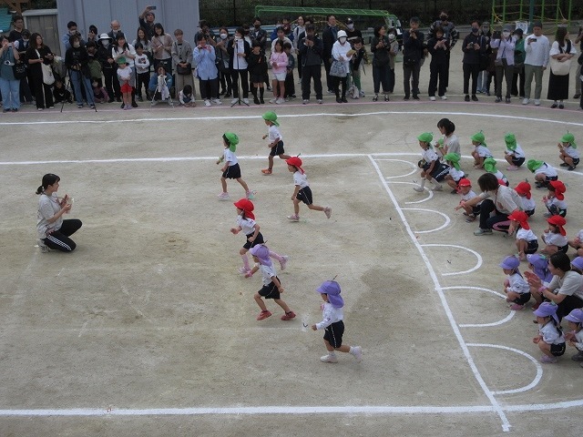 3歳児運動会