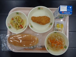 9月29日の学校給食（小学校B献立）の写真