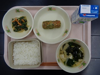 4月28日の学校給食（小学校B献立）の写真