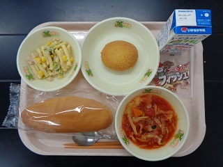 1月30日の学校給食（小学校B献立）の写真