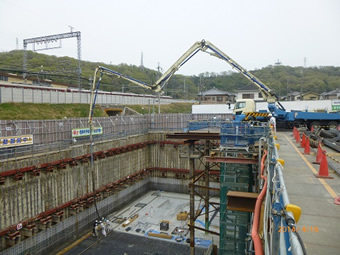 平成26年4月16日 撮影 工事進捗状況
