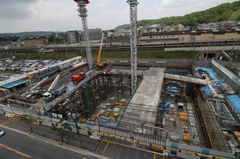 平成26年5月22日 撮影 工事進捗状況