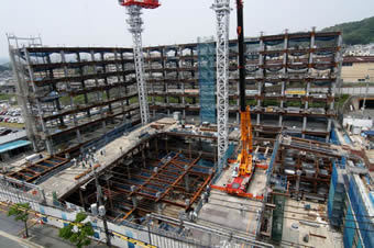平成26年7月22日 撮影 工事進捗状況