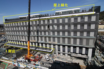 平成27年2月21日 撮影 工事進捗状況