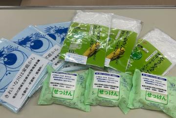 プレゼントしている物の写真