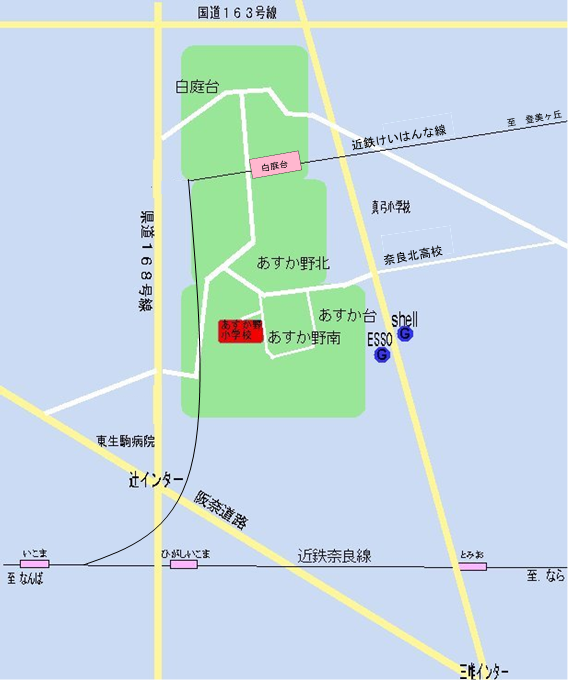 校区地図