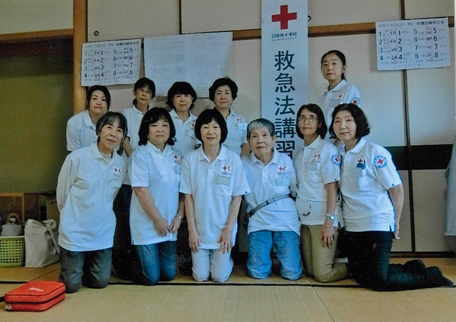 生駒市赤十字奉仕団の皆さん