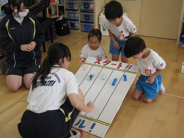 中学生との交流