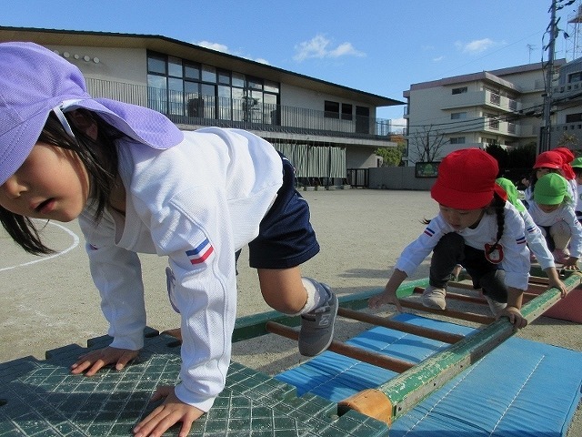 3歳児 外遊び