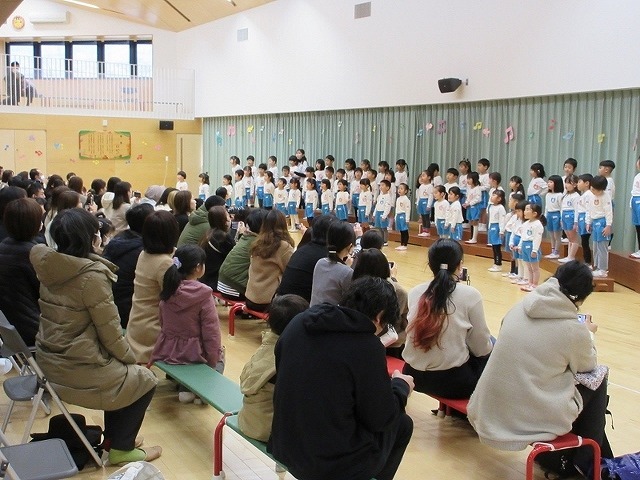 4歳児音楽参観