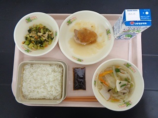 11月19日の学校給食(小学校A献立)の写真