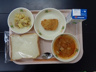 11月25日の学校給食（小学校A献立）の写真