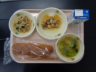 12月9日の学校給食（小学校A献立）の写真