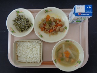 12月10日の学校給食（小学校A献立）の写真