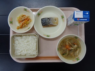 1月26日の学校給食（小学校A献立）の写真