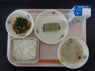 1月28日の学校給食（小学校A献立）の写真