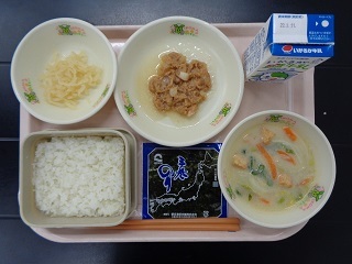 3月14日の学校給食（小学校A献立）の写真