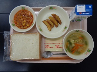 3月22日の学校給食（小学校A献立）の写真