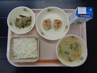 10月22日の学校給食（小学校B献立）の写真