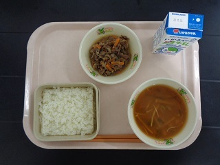 11月5日の学校給食（小学校B献立）の写真