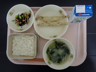 11月10日の学校給食（小学校B献立）の写真