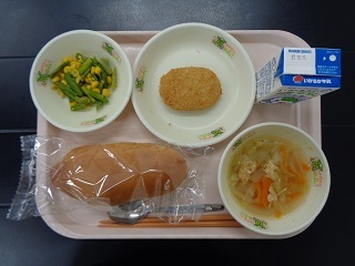 12月7日の学校給食（小学校B献立）の写真