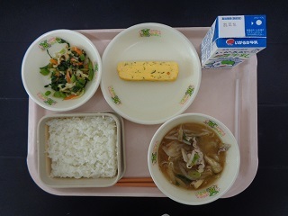 12月10日の学校給食(小学校B献立)の写真