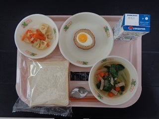 12月14日の学校給食(小学校B献立)の写真