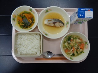 12月17日の学校給食（小学校B献立）の写真