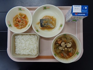 1月24日の学校給食（小学校B献立）の写真