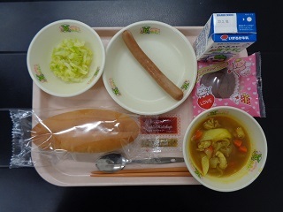 2月10日の学校給食（小学校B献立）の写真