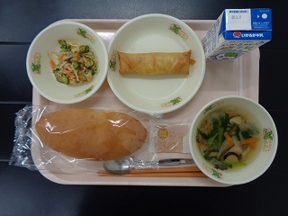 3月1日の学校給食（小学校B献立）の写真
