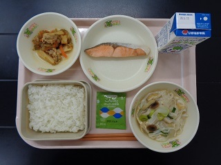 3月9日の学校給食（小学校B献立）の写真