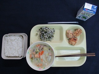 10月20日の学校給食（中）の写真