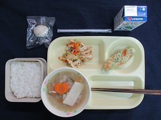 2月16日の学校給食（中）の写真