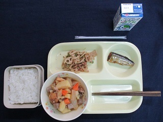 2月28日の学校給食（中）の写真