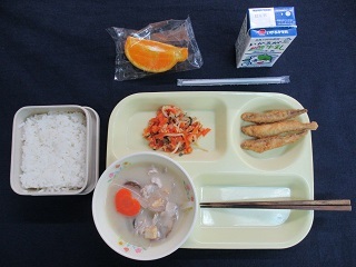 3月9日の学校給食（中）の写真
