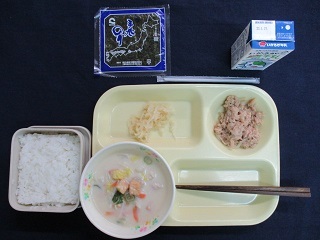 3月14日の学校給食（中）の写真