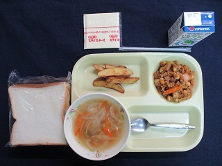 3月22日の学校給食（中）の写真