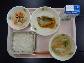 4月20日の学校給食（小学校A献立）の写真