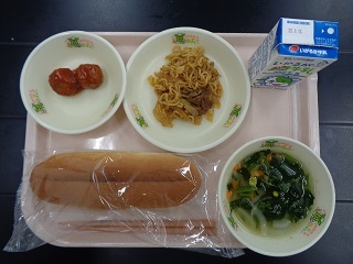 5月10日の学校給食（小学校A献立）の写真