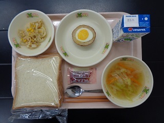 5月17日の学校給食（小学校A献立）の写真