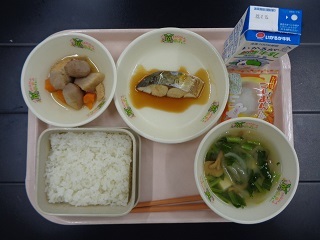 9月7日の学校給食（小学校A献立）の写真