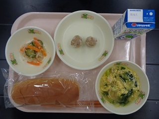 9月29日の学校給食（小学校A献立）の写真