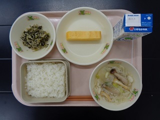 10月31日の学校給食（小学校A献立）の写真