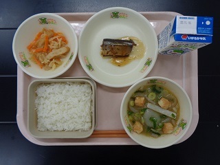 11月2日の学校給食（小学校A献立）の写真