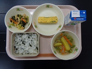 11月14日の学校給食（小学校A献立）の写真