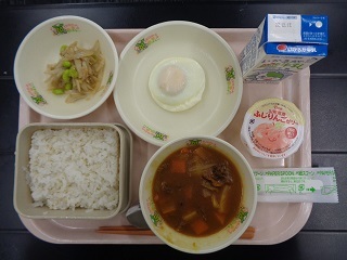 12月9日の学校給食（小学校A献立）の写真