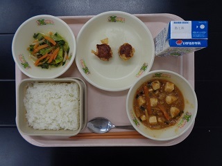 1月20日の学校給食（小学校A献立）の写真