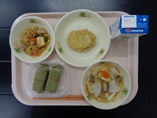 1月30日の学校給食（小学校A献立）の写真